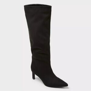 a new day Black Heeled Boots